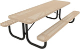 COATEDOUTDOORFURNITURE Heavy-Duty Portable Outdoor Picnic Table - Photo 1
