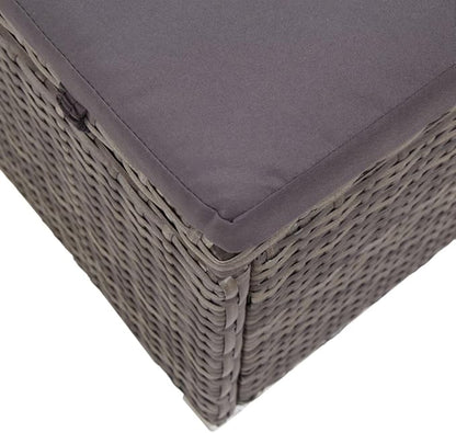 Sun Lounger hammock chair,lounge chair,patio lounge chairs,christopher knight outdoor furniture,outdoor chaise lounge,outdoor lounge chairs set of 2,with Canopy and Cushion Poly Rattan Gray