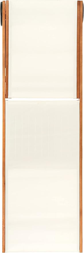 SAFAVIEH Outdoor Collection Ralden Natural Brown Solid Wood/Beige Fabric Adjustable Chaise Lounge Chair (PAT7070A)