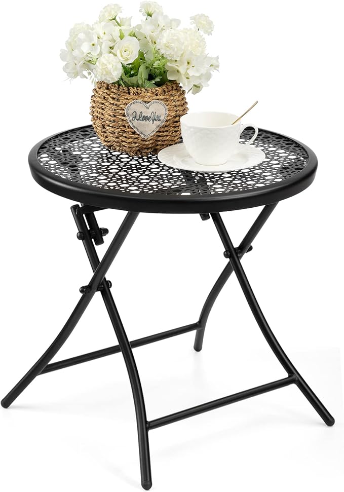 TeoKJ Folding Small Outdoor Side Tables - Photo 1