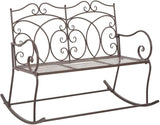 (Fast Delivery) Garden Bench Metal Frame Outdoor Seating Furniture - Photo 1