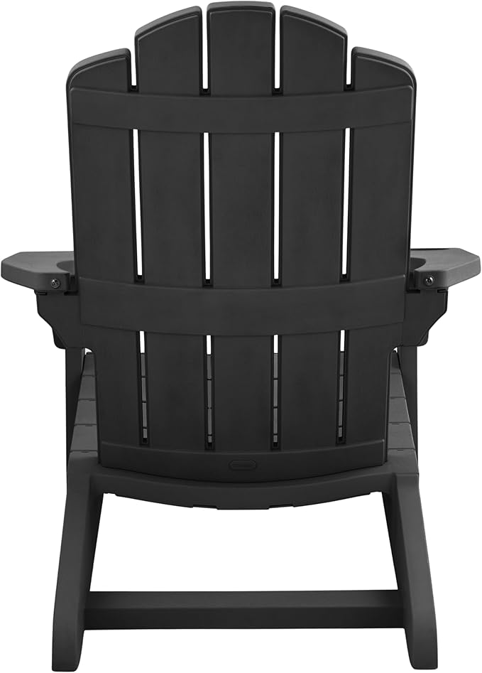 Keter Kiawah Adirondack Chair - Black