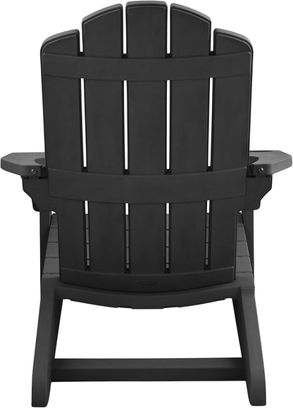 Keter Kiawah Adirondack Chair - Black
