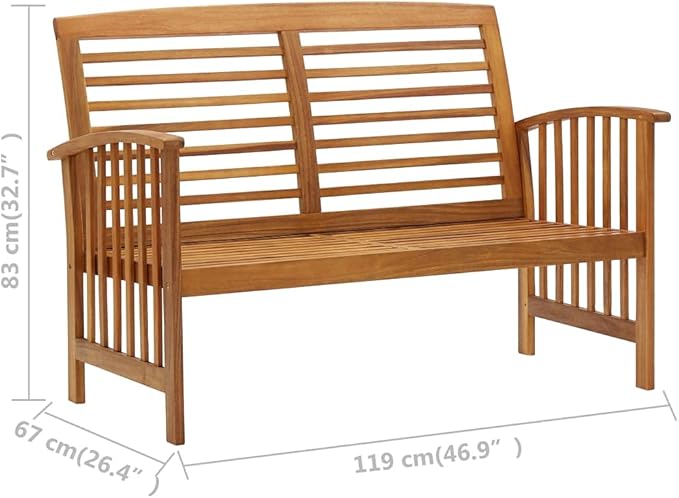 (Fast Delivery) Patio Garden Bench, Outdoor Benches - Photo 2