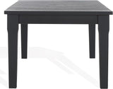 SAFAVIEH Couture Outdoor Collection Martinique Black Solid Wood Patio Coffee Table - Photo 8