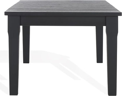 SAFAVIEH Couture Outdoor Collection Martinique Black Solid Wood Patio Coffee Table