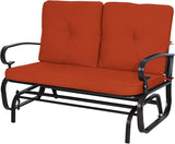 Incbruce Outdoor Glider Rocking Chair Patio Glider Bench for 2 Person - Photo 1