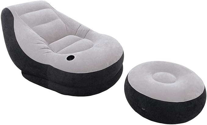 Intex Inflatable Ultra Lounge with Ottoman - Photo 1