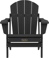 SERWALL Folding Adirondack Chairs Patio Chairs Lawn Chair Set of 8 Outdoor Adirondack Chair Weather Resistant for Patio - Photo 10
