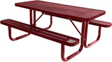 COATEDOUTDOORFURNITURE Heavy-Duty Portable Outdoor Picnic Table - Photo 1