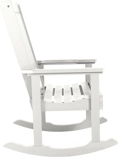 highwood Lehigh Rocking Chair, White