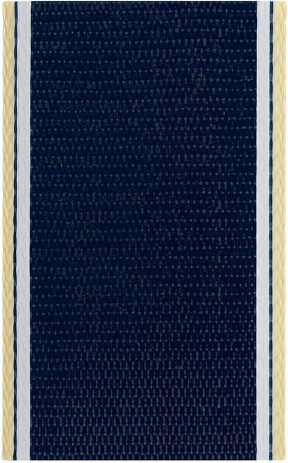 Lawn Chair USA Replacement Lawn Chair Webbing - Webbing for Lawn Chairs, Beach and Camping. UV-Resistant Webbing Strap Made with Durable Polypropylene (3" x 50', St. Augustine Blue)