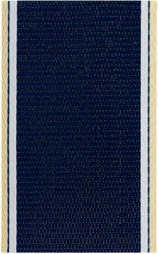 Lawn Chair USA Replacement Lawn Chair Webbing - Webbing for Lawn Chairs, Beach and Camping. UV-Resistant Webbing Strap Made with Durable Polypropylene (3" x 50', St. Augustine Blue)