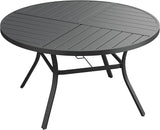 VICLLAX 50" Round Patio Dining Table for 6 - Photo 1