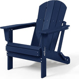 Costaelm 3 piece Patio Set, Outdoor Modern Adirondack Table and Chairs - Photo 3