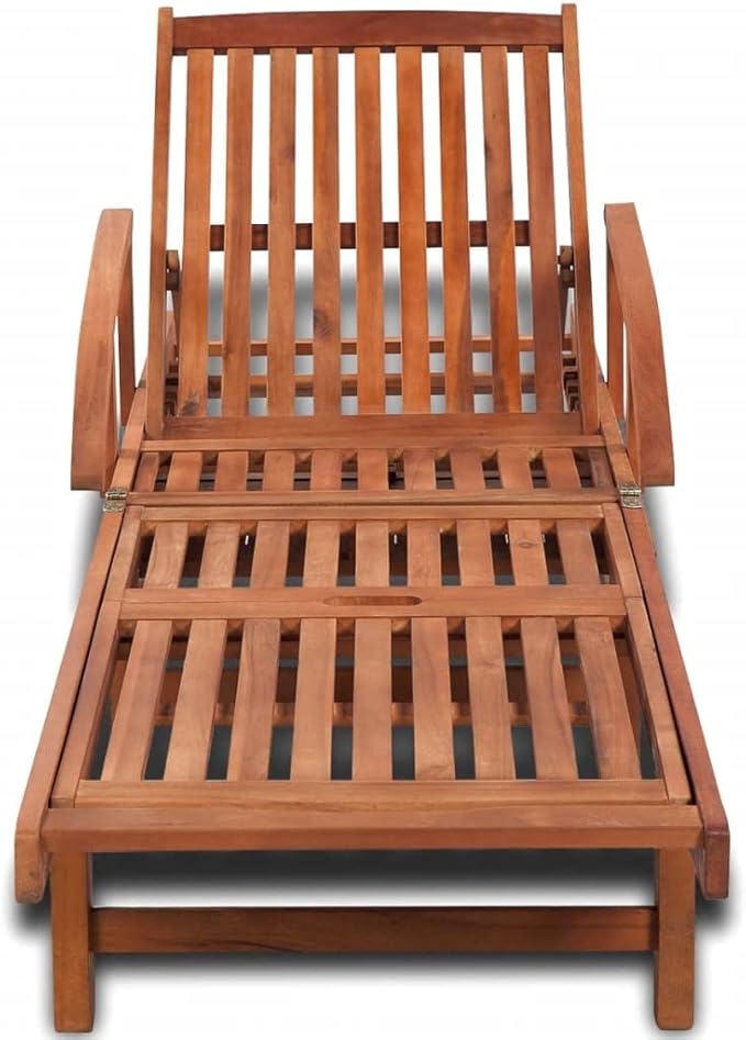 Outdoor Chaise Lounge, Reclining Chair with Adjustable Positions, Patio Lounge Chair, Sunbathing Chair, for Outdoor Pool - Photo 3