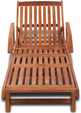 Outdoor Chaise Lounge, Reclining Chair with Adjustable Positions, Patio Lounge Chair, Sunbathing Chair, for Outdoor Pool - Photo 3