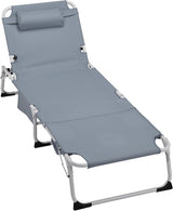 3-in-1 Oversized Sun Tanning Chair with Mat & Face Hole - Photo 8