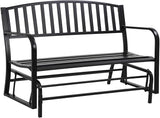 Four Seasons Courtyard Outdoor Patio Bench Glider Backyard Garden, Front Porch - Photo 9