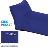 Outdoor Chaise Lounge Chair, Sunbed UV Resistant Sofa Couch Patio Furniture Waterproof Outside Sunlounge Reclining - Photo 6