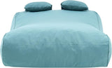 Merax Outdoor Bean Bag Chair Sun Lounger for 2 Adult, 73" Big Comfy Outdoor Bean Bag Daybed Couch with Headrest - Photo 3