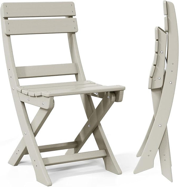 Costaelm Outdoor Patio Modern Folding Dining Chair - Photo 1