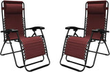 Caravan Sports Zero Gravity Recliner Lounge Chair for Indoor and Outdoor Use with Smooth Recline Function - Photo 1