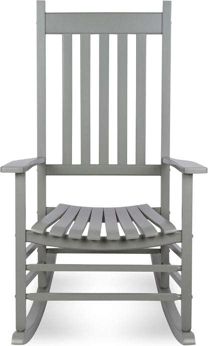 Shine Company Vermont Porch Rocker – Storm Gray