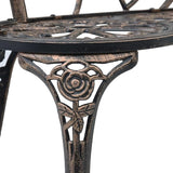(Fast Delivery) Metal Garden Bench, Outdoor Furniture, Outdoor Seating, Seats up to 2 Persons, for Porch, Pool, Garden - Photo 5