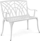 VINGLI 38" Outdoor Bench Cast Aluminium Garden Bench - Photo 1