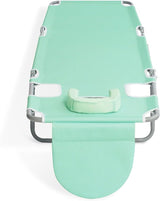 Ostrich Chaise Lounge Outdoor Portable Folding 4-Position Recliner Chair for Beach, Patio, Camp - Photo 7
