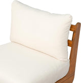 Christopher Knight Home Poppy Outdoor Club Chair with Water Resistant, Acacia Wood Lounge Chair Outdoor - Photo 10
