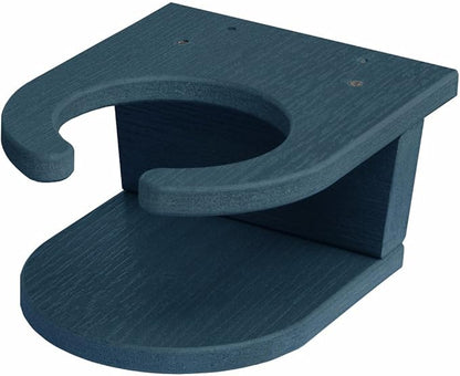 highwood Screw-On Cup Holder for Adirondack Chairs, Nantucket Blue