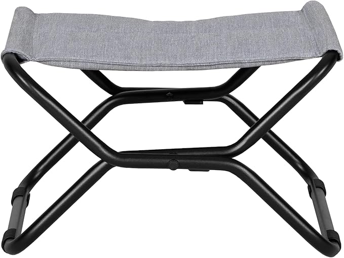 Abba Patio Heavy-Duty Outdoor Chaise Lounge Chair, Reclining Folding Camping Chair with Removable Footrest - Photo 5