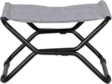 Abba Patio Heavy-Duty Outdoor Chaise Lounge Chair, Reclining Folding Camping Chair with Removable Footrest - Photo 5