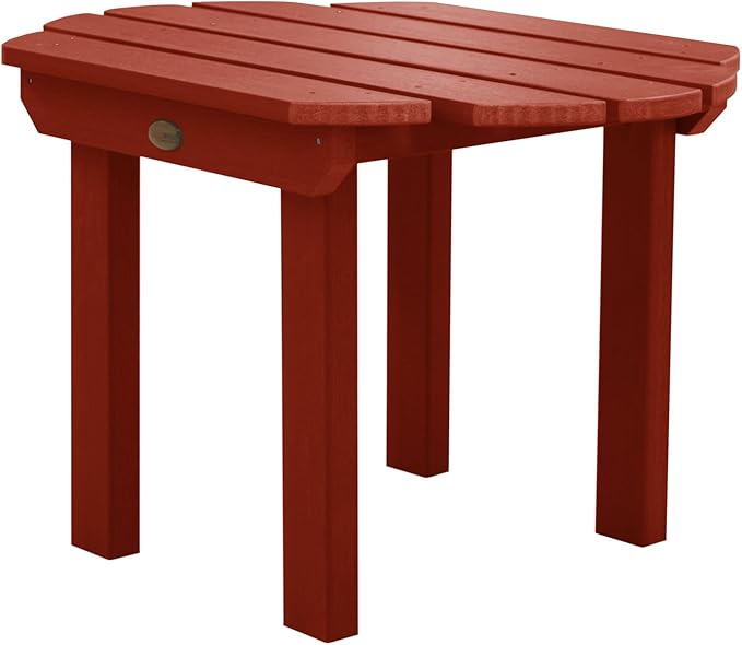 Highwood Classic Westport Side Table, Rustic Red - Photo 1