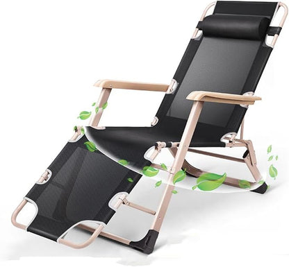 Chair Reclining Lounge Chair Patio Chairs,Chair Reclining Lounge Chair Patio Chairs,Patio Reclining Chair with Cushion,Outdoor Folding Recliner with Pillows|Cup Holder|Foot Rest|Padded Headrest