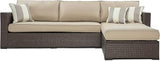 Serta Laguna Brown Resin Wicker Outdoor Patio Furniture Collection, Easy Assembly, Porch or Pool - Photo 4