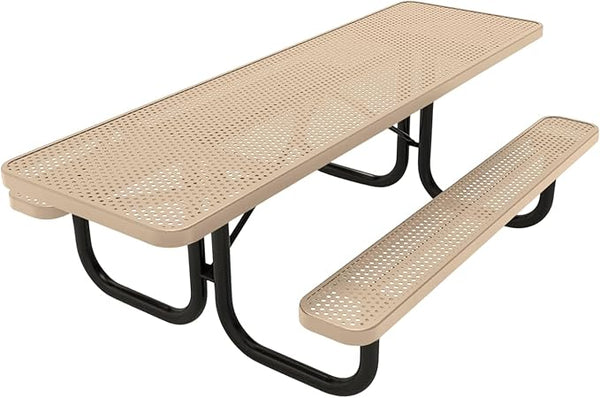 COATEDOUTDOORFURNITURE Coated Outdoor Furniture Heavy-Duty Portable ADA-Compliant Outdoor Picnic Table - Photo 1