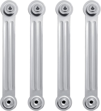 Glider Bearing Arm Bracket Replacement Hardware Rocker Parts, 9 Inch Overall Length, 7-1/2 Inch Between Mounting Holes, 4 Pack Patio Glider Parts Rocker for Outdoor Glider and Garden Bench