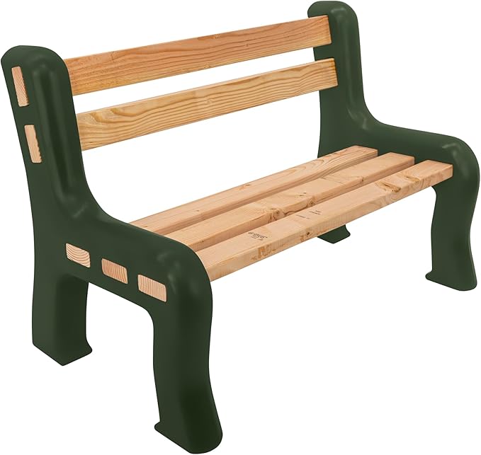 Good Ideas Bench Ends - Make Your Own Outdoor Bench (Green)