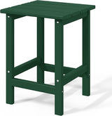 Costaelm 3 piece Patio Set, Outdoor Modern Adirondack Table and Chairs - Photo 4