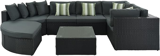 Quarte 7 Piece Outdoor Patio Furniture Sofa Sets - Photo 7
