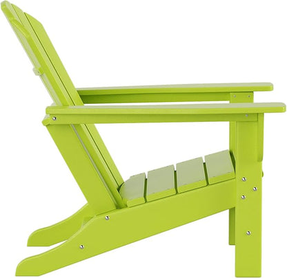 WestinTrends Dylan Outdoor Adirondack Chair, Lime