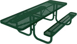 COATEDOUTDOORFURNITURE Heavy-Duty Portable ADA-Compliant Outdoor Picnic Table - Photo 1