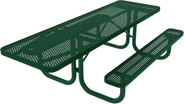 COATEDOUTDOORFURNITURE Heavy-Duty Portable ADA-Compliant Outdoor Picnic Table - Photo 1