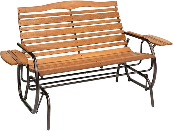 Hi-Back Glider w/Trays - Photo 1