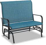 PHI VILLA Outdoor Glider Rocking Bench Chair Clearance for 2 Person - Photo 1