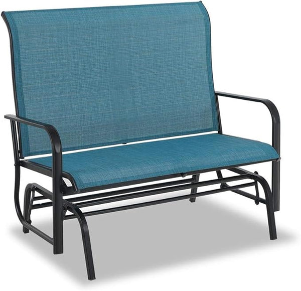 PHI VILLA Outdoor Glider Rocking Bench Chair Clearance for 2 Person - Photo 1