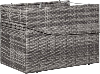 Sunbed Hammock Chair,Lounge Chair,Patio Lounge Chairs,Christopher Knight Outdoor Furniture,Outdoor Chaise Lounge,Outdoor Lounge Chairs Set of 2,with Cushion Poly Rattan Gray